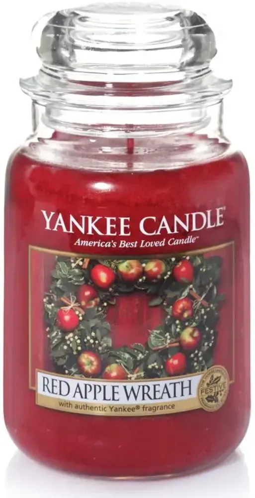YANKEE CANDLE RED APPLE WREATH 368 GR