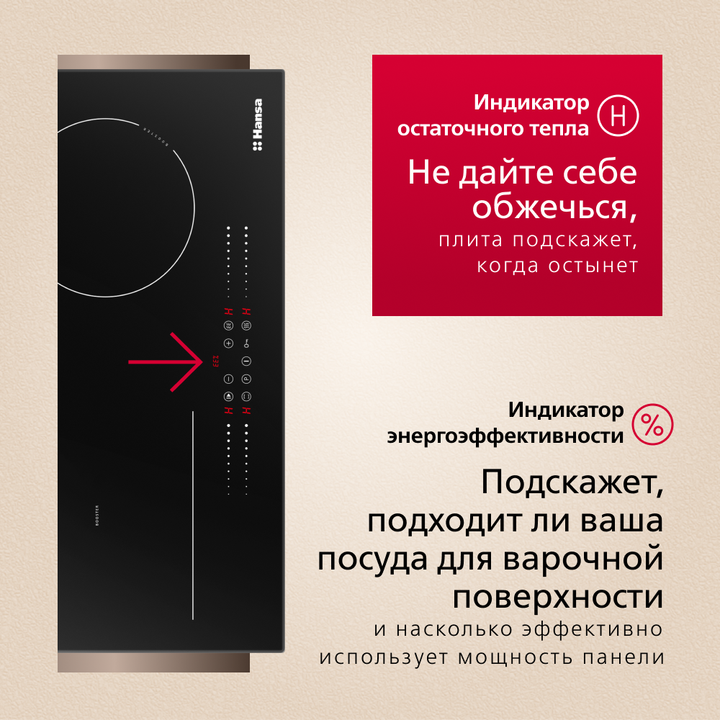 Индукционная варочная панель Hansa FORMA BHI68800