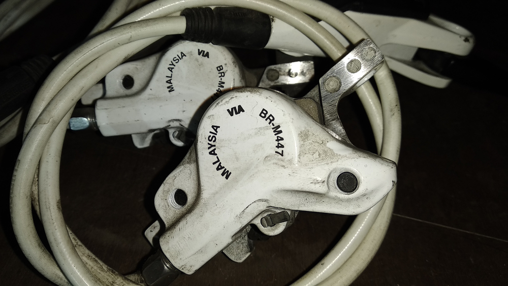 Комплект тормозов Shimano br-447 перед+зад