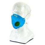 Полумаска фильтрующая складная, модель "ИСТОК", с клапаном выдоха FFP1 NR// Россия 892567