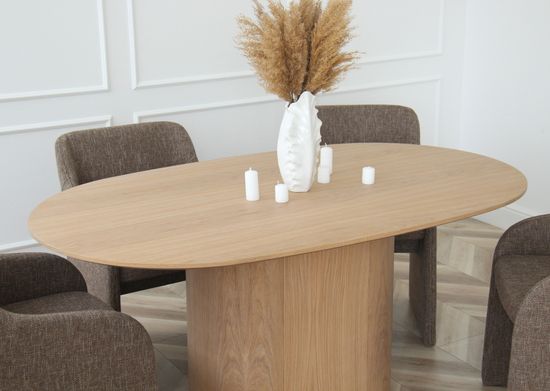 Стол обеденный Type овальный 160*95 см (натуральный дуб)