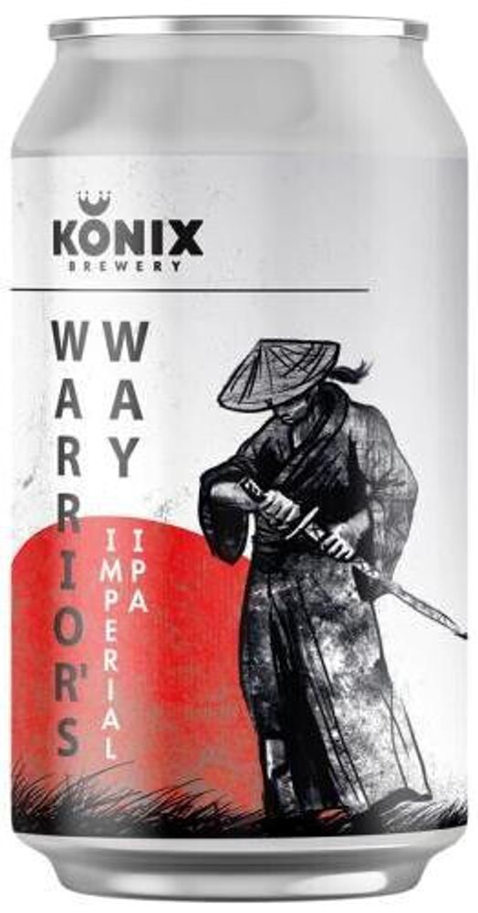 Пиво Коникс Вориоз Вэй / Konix Warrior&#39;s Way 0.33л - 5шт