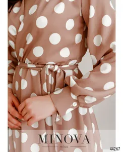 Платье 1078Н-пудровый Minova