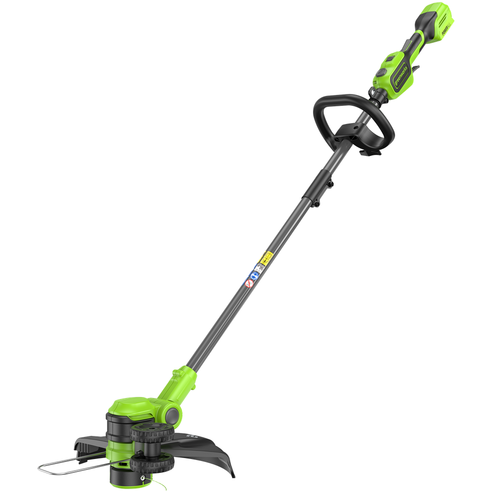 Триммер аккумуляторный Greenworks GD24LT331, 24V, 33 см, с 1хАКБ 4Ач и ЗУ (2113407UB)