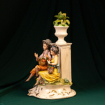 Фарфоровая мануфактура Capodimonte «Сбор урожая яблок»