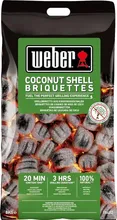 Угольные кокосовые брикеты Weber, 8 кг