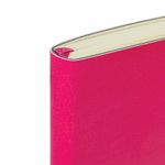 Блокнот в клетку с резинкой А5 (148x218 мм), 80 л., под кожу розовый BRAUBERG "Metropolis Ultra", 111024