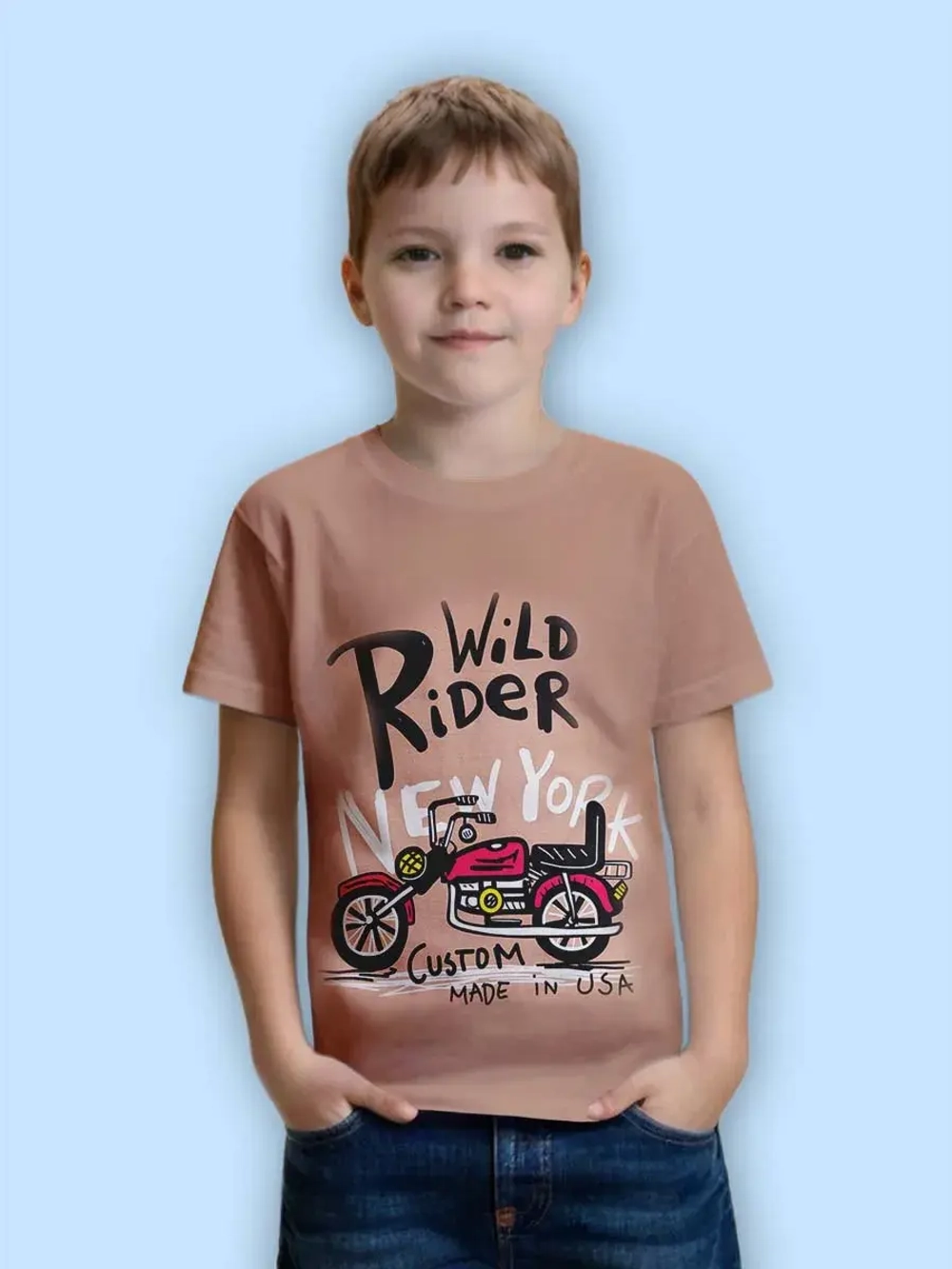 Футболка для школы.мальчик.1 шт