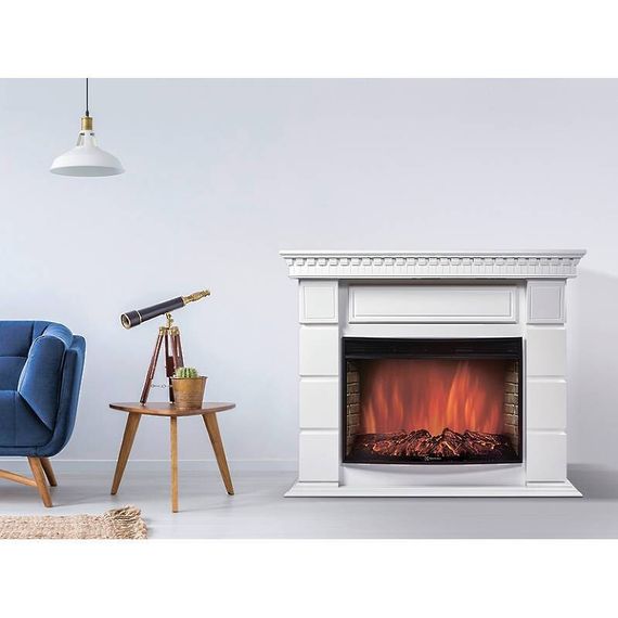 Портал Firelight Elegante 30 белый — (4)