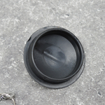 Пробка для ванной с цепочкой черная