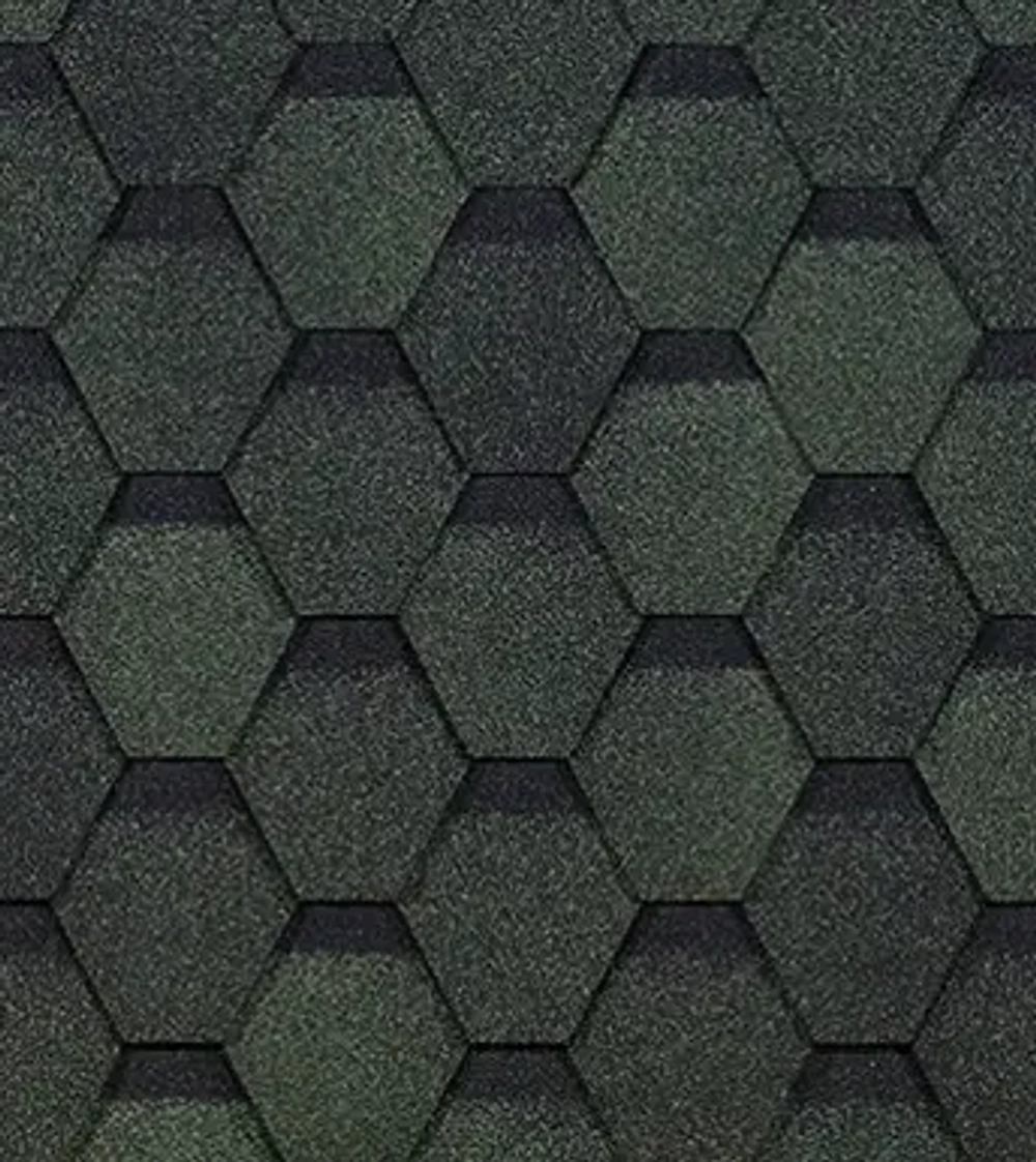 Гибкая черепица Docke Шестигранник