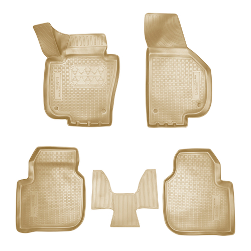 Ковры в салон Norplast/Unidec для Skoda Superb в кузове 3T4/3T5 (2008-), Бежевый, арт.NPL-Po-81-80-B