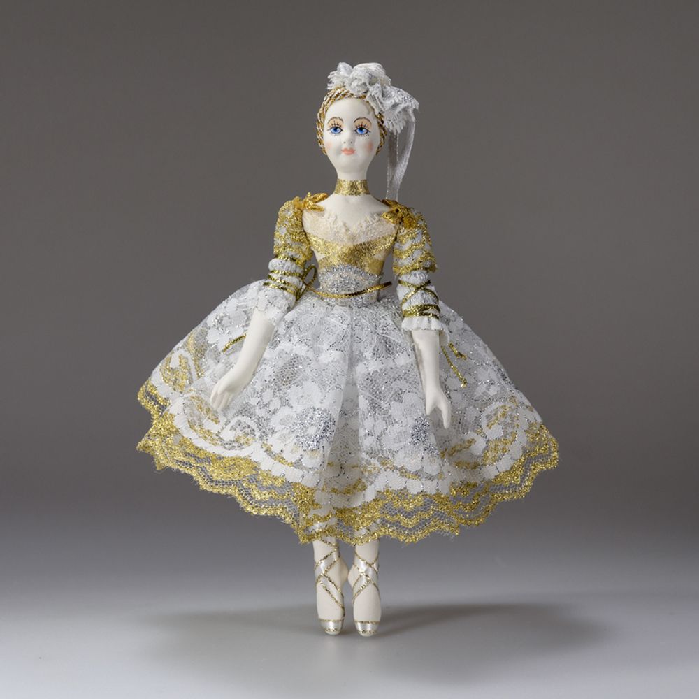 Эксклюзивная ёлочная игрушка Балерина