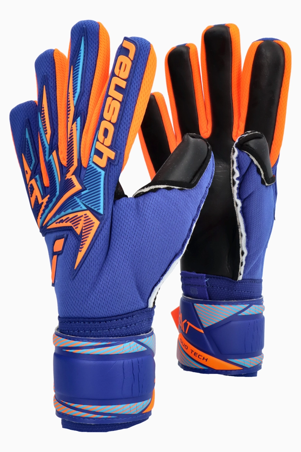 Вратарские перчатки Reusch Attrakt Freegel Duo NC - синий