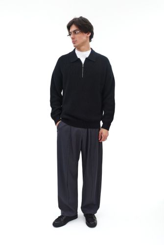 Джемпер LAINE толстая вязка (черный)