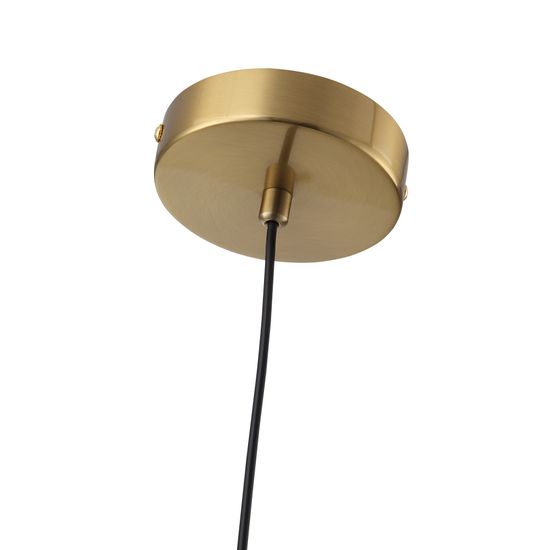 SL1404.303.01 Люстра подвесная ST-Luce Латунь/Прозрачный E14*6 40W BLACK+BRASS