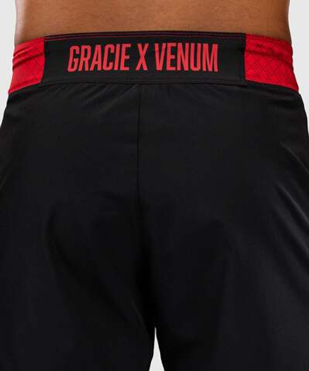 Шорты ММА Venum x Roger Gracie Black/Red