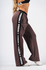 Брюки Straight Leg Sweatpants URBAN 490 Коричневые
