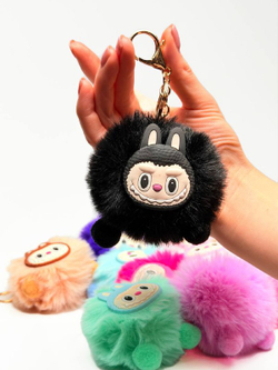 Мягкий брелок "Лабубу" 7 см оптом