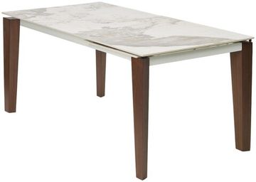 Стол ESMIR 180 GLOSS LUXURY PANDORA SOLID CERAMIC/орех