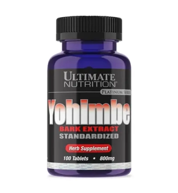 Ultimate Nutrition Yohimbe 800 mg 100 Tablets , Йохимбе