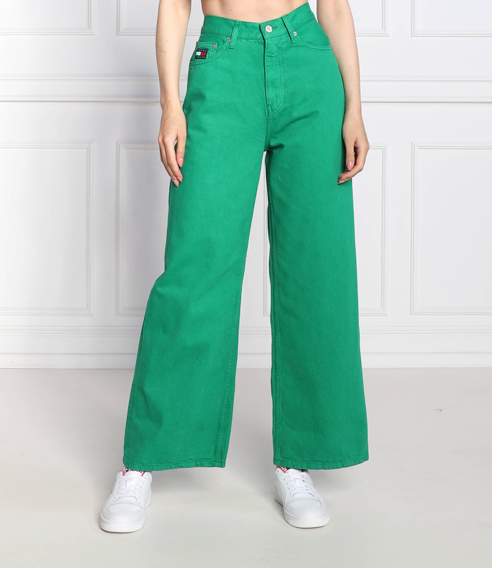 джинсы Tommy Jeans - зеленый(DW0DW14221)