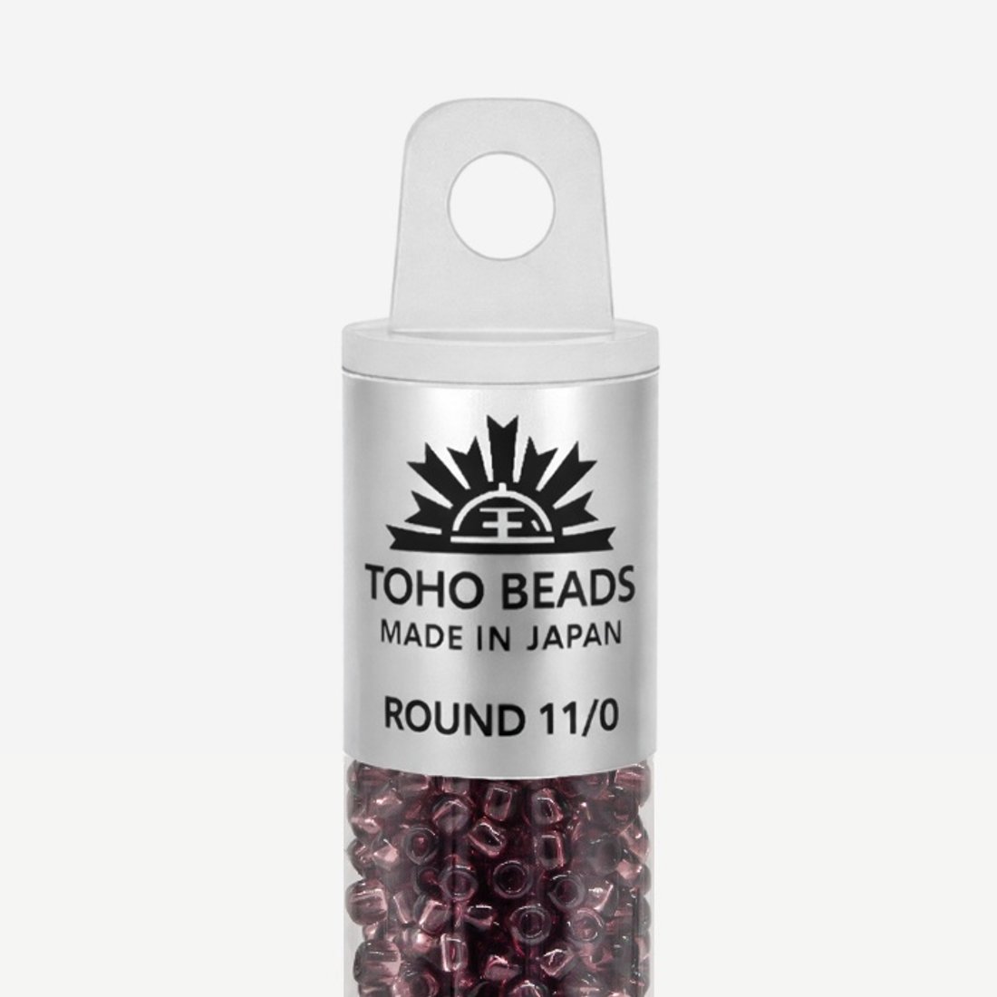 Японский бисер TOHO Round 11/0 (№6B), прозрачный