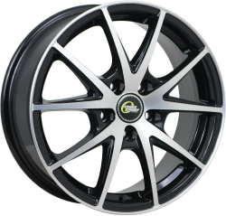 Cross Street CR-17 6x15 4x98 ET 32 Dia 58.6 (BKF)