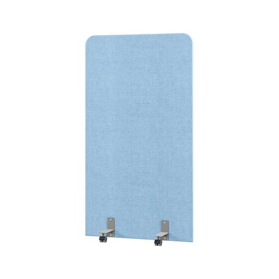 Перегородка акустическая прямая Everprof EVO Acoustic на роликовых опорах 1000х28х1800