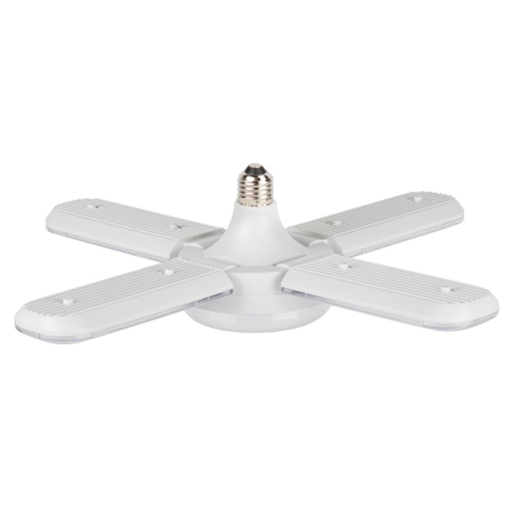 Фитолампа для растений светодиодная ЭРА GREEN LINE ФИТО-65W-PFR-E27-GR 5-ти лепестковая полного спектра 65 Вт Е27