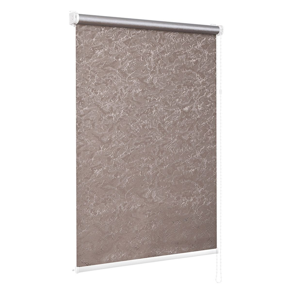 Рулонная штора Венеция, 170х140 см, шир.крепл. 144 см, тауп, блэкаут, СРШ-03П-79518