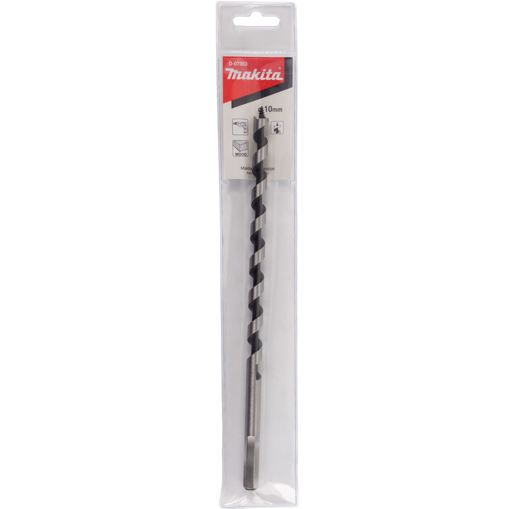 Сверло Makita по дереву   10*250 спиральное   D-07353