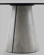 Стол круглый Стивенсон D120 столешница HPL метрополитан