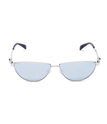 Солнцезащитные очки AM0456S-004 Alexander McQueen - серебряный(AM0456S)