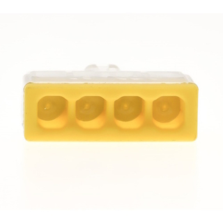 Клемма Exser 2273-244 24А 4 выхода, 0,5-2,5мм с пастой