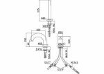 Смеситель на борт ванны Paffoni Light LIG047NO