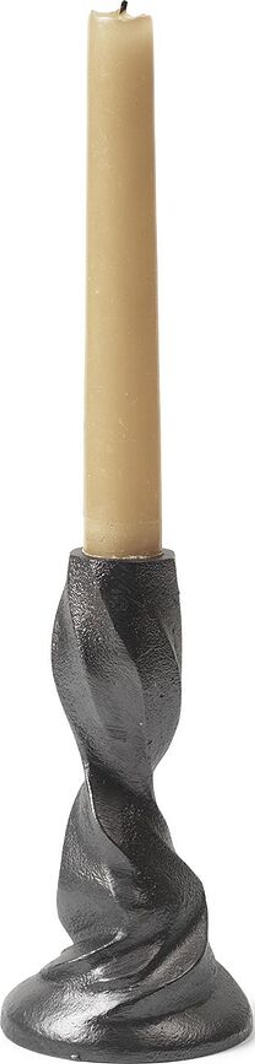 Подсвечник Ferm Living Gale, алюминий, 13,2 7,1 см, чёрный
