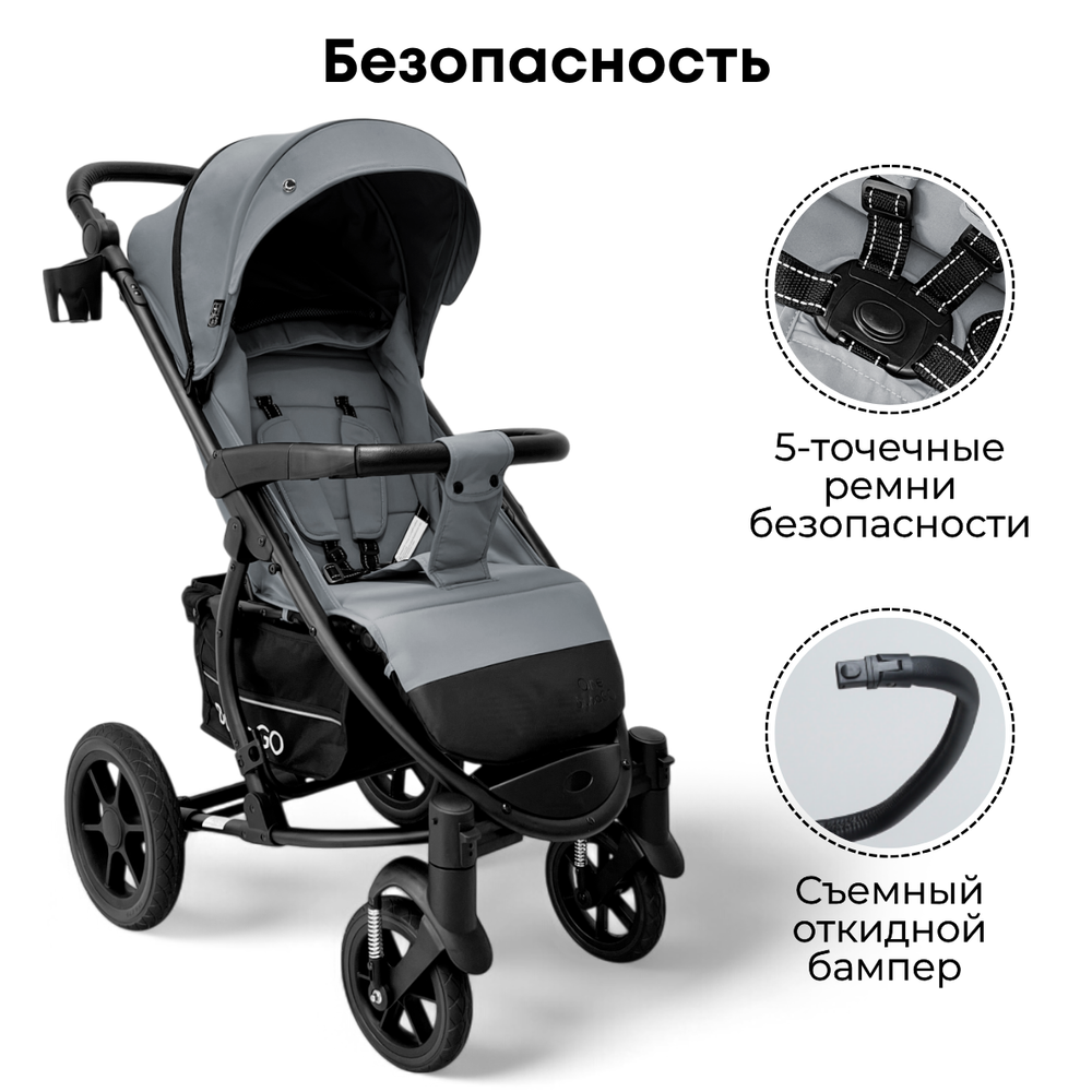 Прогулочная коляска BubaGO Model ONE