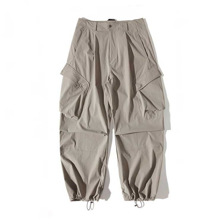 Брюки NOTHOMME BLUE CARGO WIDE-LEG, бежевый