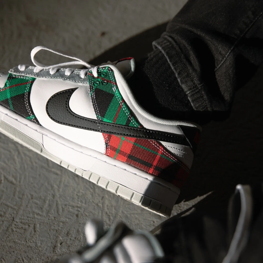 Кроссовки Nike Dunk Low Retro "Plaid"