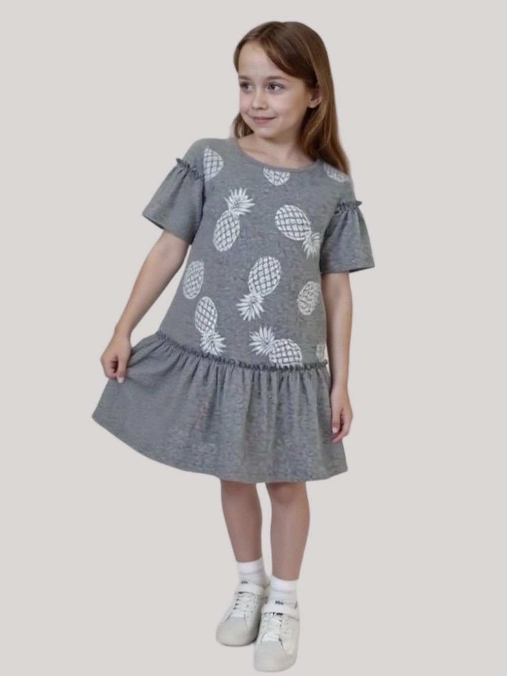 11-41-3 платье для девочки Luneva. (104)