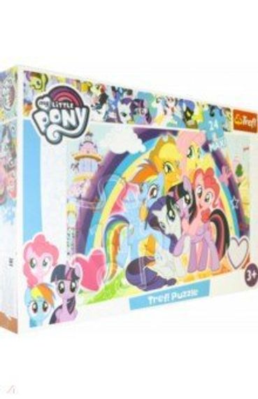 Puzzle &quot;24 Maxi&quot; - Happy ponies / Hasbro, My Little Pony
