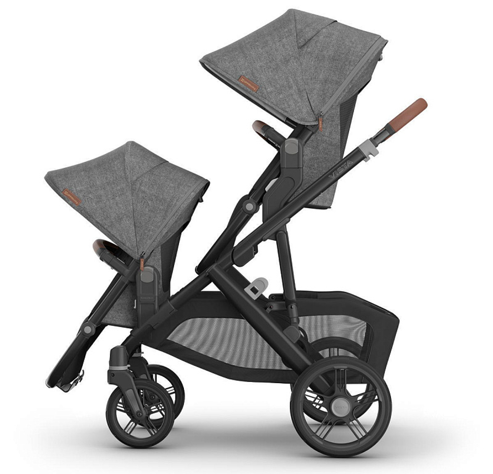 Коляска для погодок UPPAbaby Vista V3 2 в 1 (2 прогулочных блока и люлька) Greyson