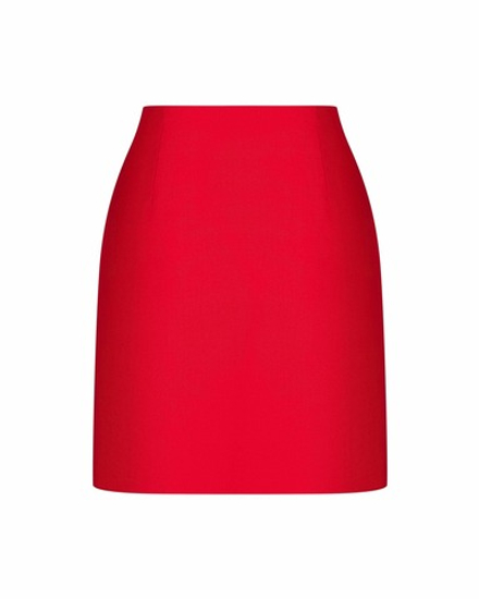 Юбка мини из крепа