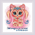 Наименование:	"Добродухи. Краса"¶Артикул:	№1895¶Каталог:	 Каталог №37¶Нитки:	 шерсть/акрил¶Цветов: