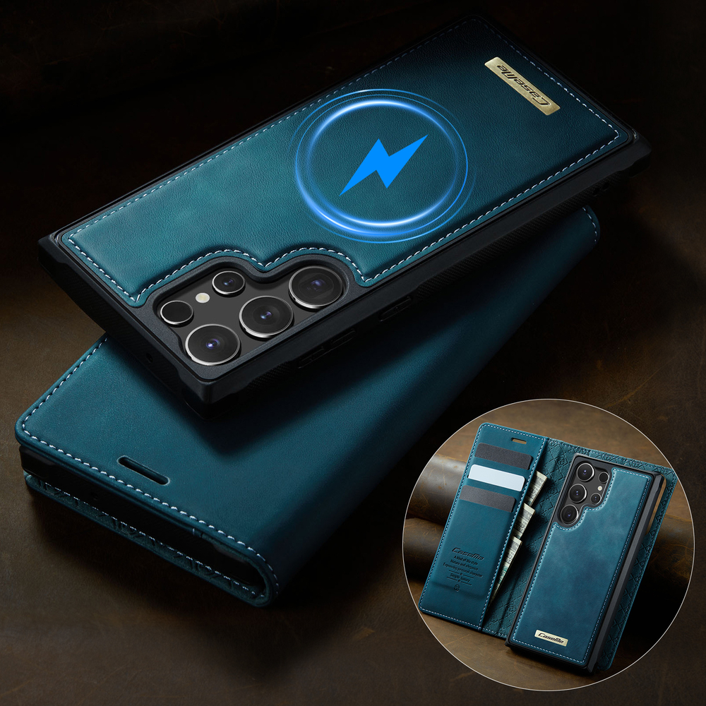 Чехол-кошелек CaseMe 2 in 1 MagSafe Samsung Galaxy S23 Ultra