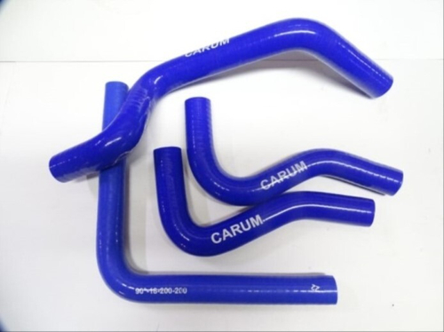 Патрубок печки /Г-3302 дв. 405, Крайслер/ Евро-3 (4 шт) силикон (CARUM)