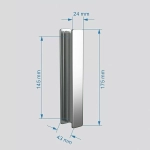 Душевой уголок Abber Sonnenstrand AG07100-S90 100x90