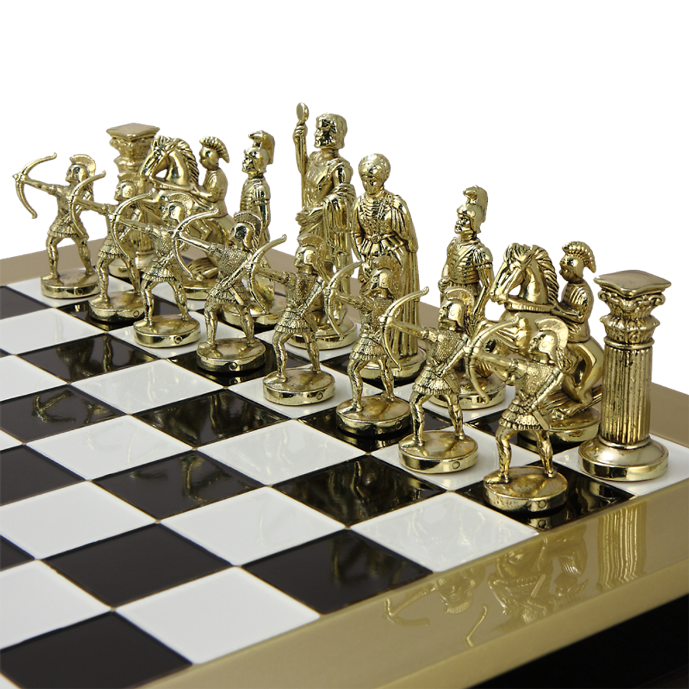 Manopoulos Шахматы подарочные Античные войны