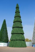 Уличная елка сегментная "Сибирская" (пвх) 17 м